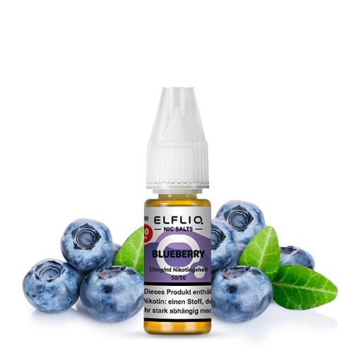 Elfbar - Elfliq - Blueberry Nikotinsalz Liquid 10ml