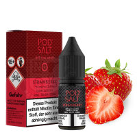 Pod Salt - Strawberry - Nikotinsalz Liquid - 10ml - 11mg/ml