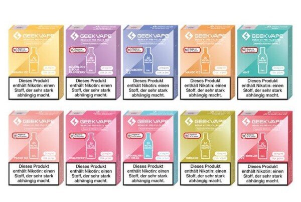 Geekvape Wenax M1 Pods 4ml 20mg/ml - vapor