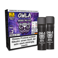 Owl Salt - Owla Pods - Berry Mix Ice - 2x 2ml