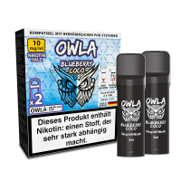 Owl Salt - Owla Pods - Blueberry Coco - 2x 2ml