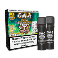 Owl Salt - Owla Pods - Cactus Dragon Razz - 2x 2ml