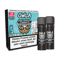 Owl Salt - Owla Pods - Iced Vanilla Berry - 2x 2ml - 20mg/ml
