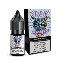 Owl Salt - OWLIQ - Blueberry Coco - Nikotinsalz - 10ml
